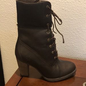 Timberland full leather lace up boot